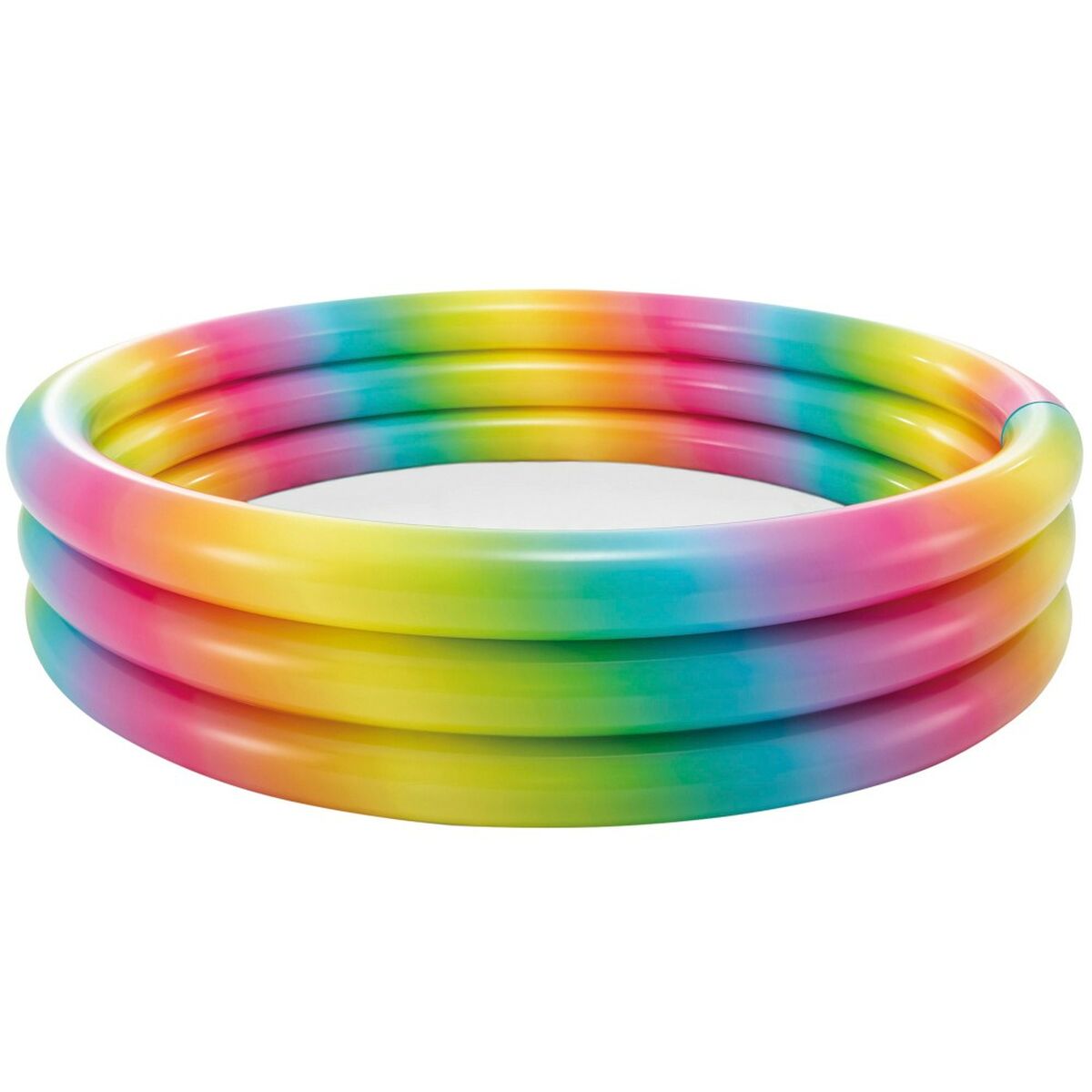 Piscina Gonfiabile per Bambini Intex Multicolore Anelli 168 x 38 x 168 cm 581 L (6 Unità)