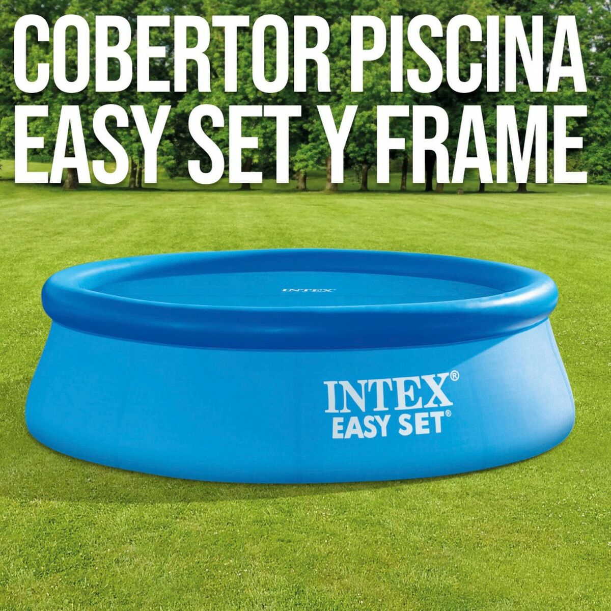 Copertura per piscina Intex 29023 EASY SET/METAL FRAME 419 x 419 cm