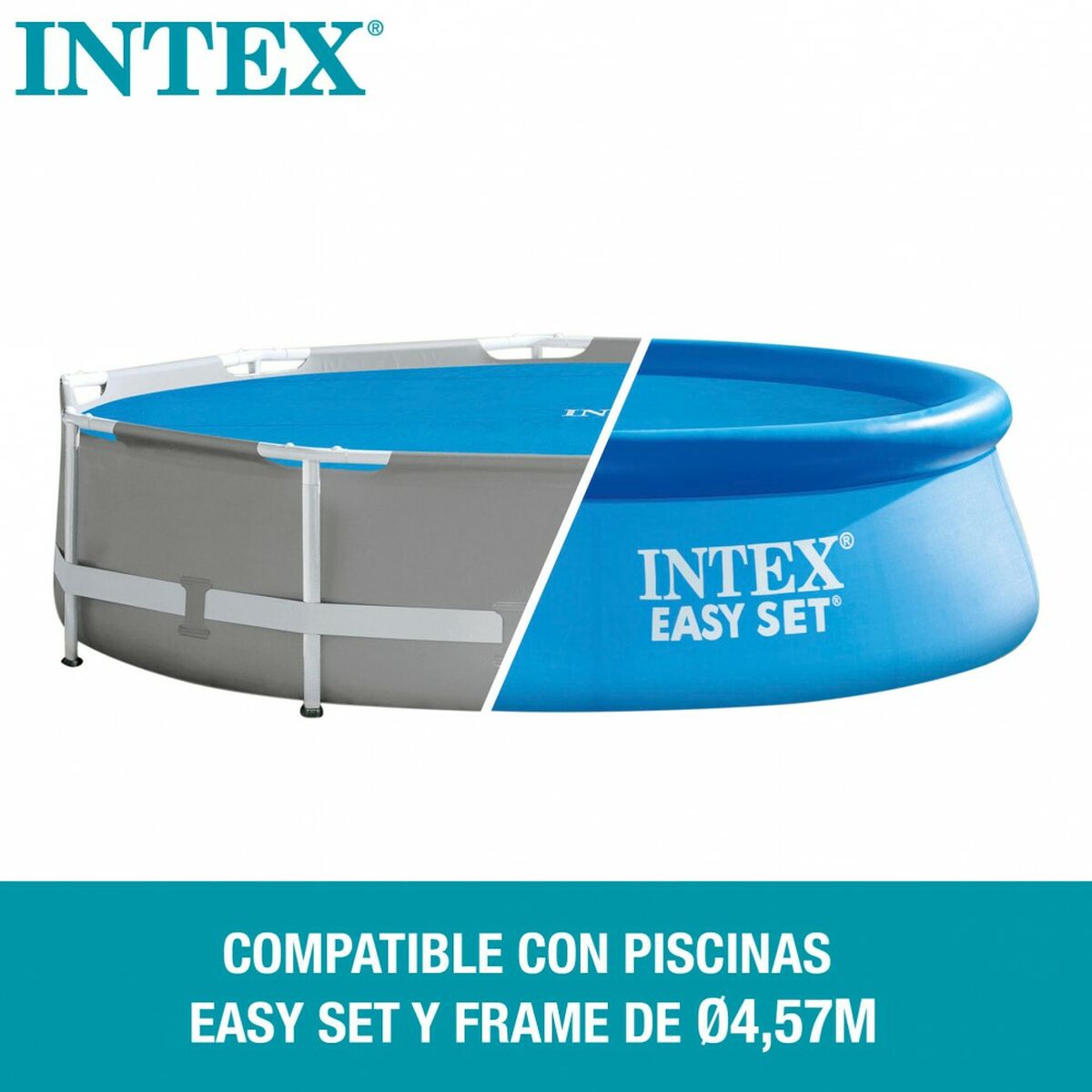 Copertura per piscina Intex 29023 EASY SET/METAL FRAME 419 x 419 cm