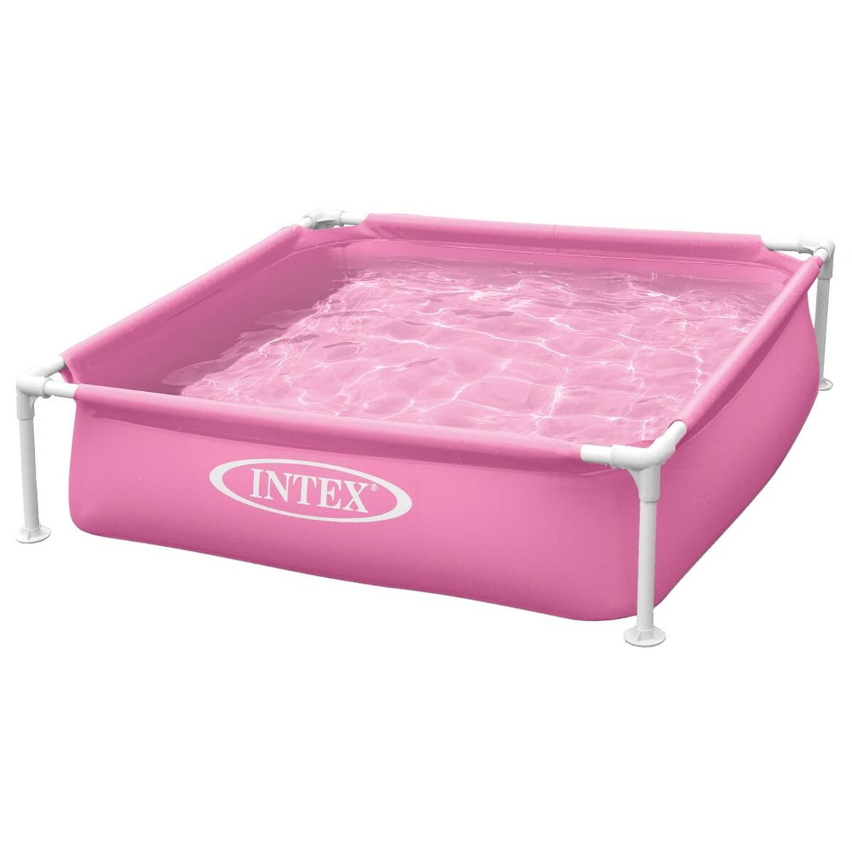 Piscina Smontabile Intex Rosa 342 L 122 x 30 x 122 cm (3 Unità)