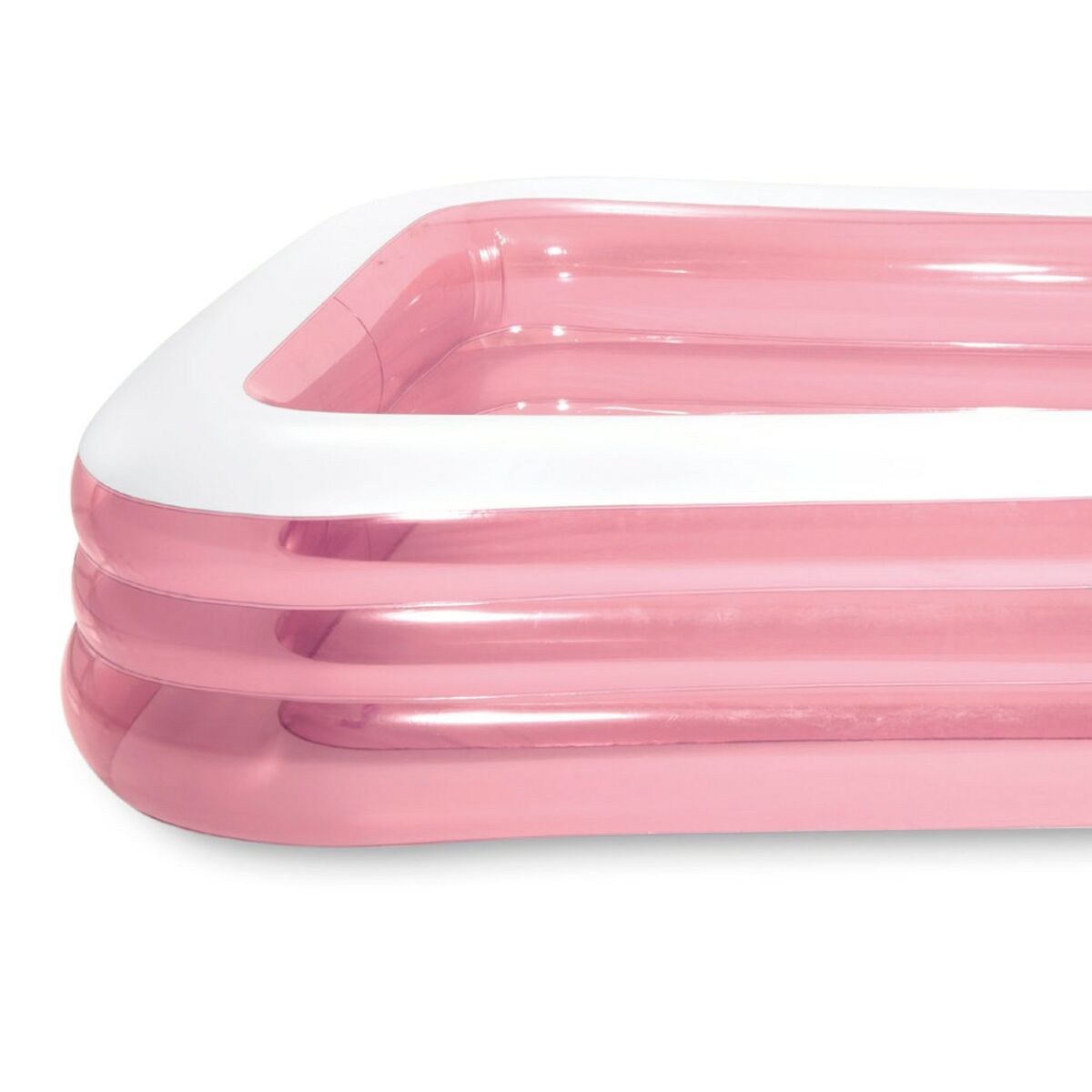 Piscina Gonfiabile per Bambini Intex Rosa 1050 L 305 x 56 x 183 cm (2 Unità)