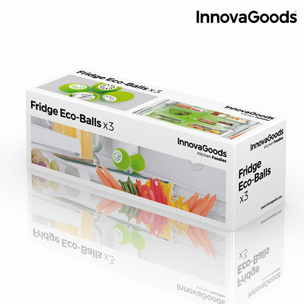 Sfere Ecologiche per Frigo InnovaGoods (pacco da 3)