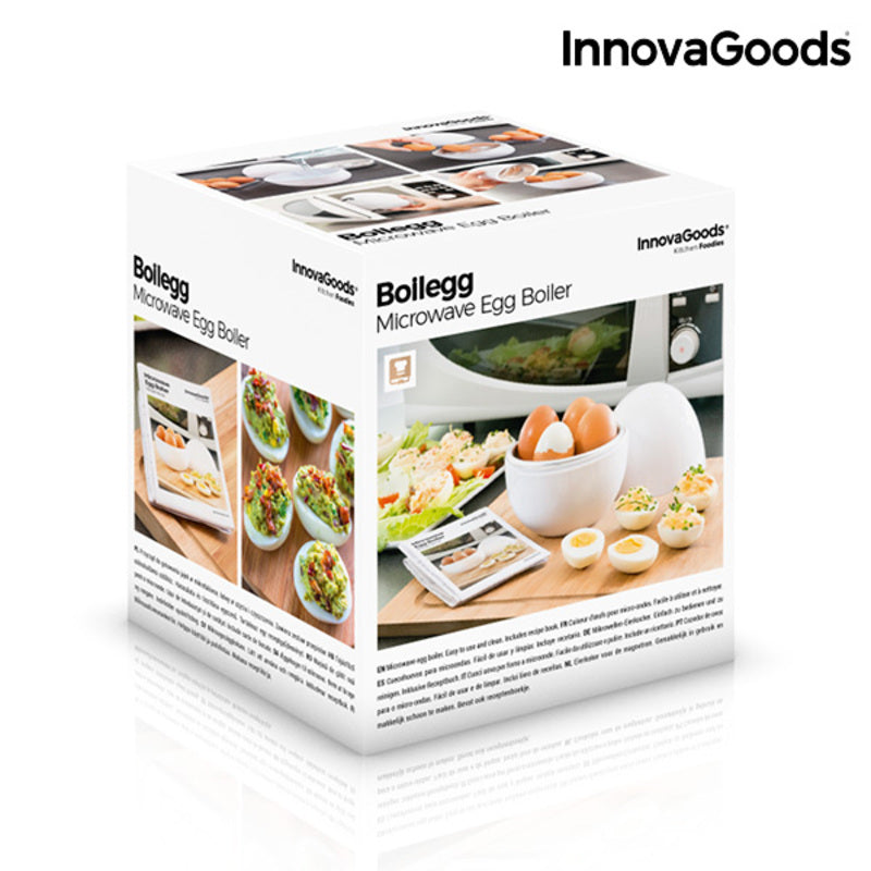 Cuociuova per Microonde con Ricettario Boilegg InnovaGoods