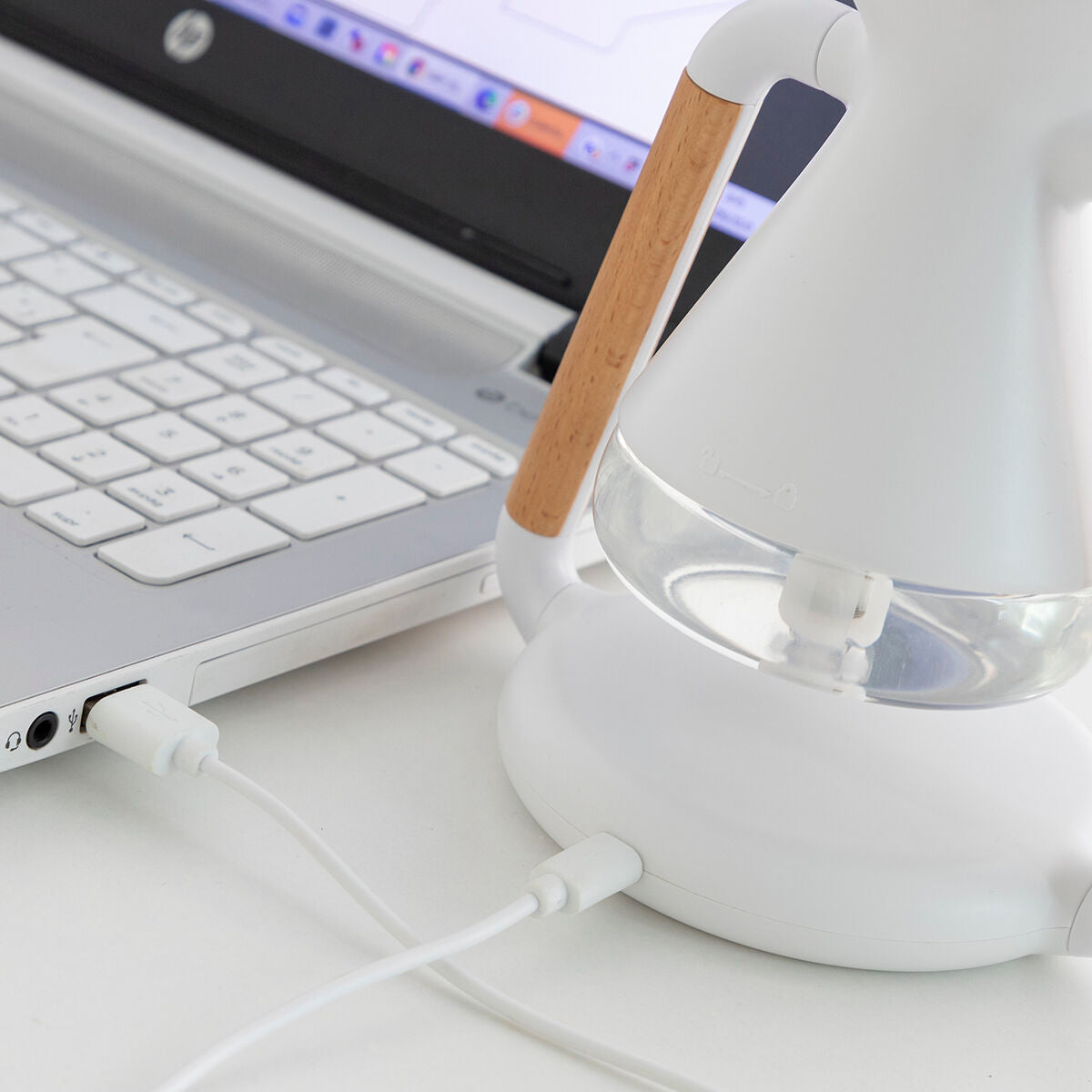 Umidificatore Diffusore per Ambienti e Caricabatterie Wireless 3 in 1 Misvolt InnovaGoods