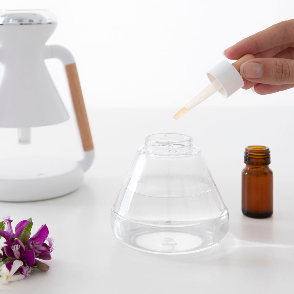 Umidificatore Diffusore per Ambienti e Caricabatterie Wireless 3 in 1 Misvolt InnovaGoods